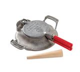 Nordic Ware Krumkake Iron, Silver