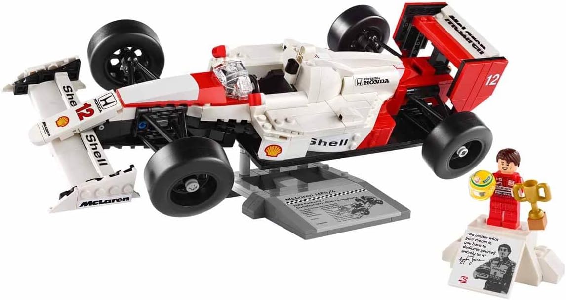 LEGO 10330 Icons McLaren MP4/4 And Ayrton Senna Minifigure Building Set Secondary image