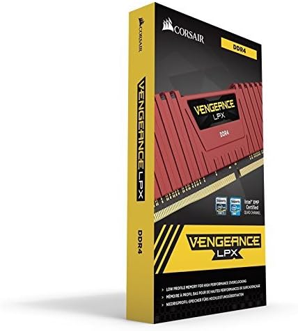 Corsair Vengeance LPX 4x16GB 64GB 2133MHz DDR4 DRAM C13 Memory Kit Main image