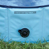 Cool Pup Splash About Dog Pool in Blue, Portable