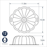 NORDIC WARE ProCast Bundt Pan 12 Cup