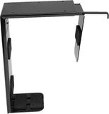 Mind Reader CPU-BLK CPU Holder, Under Desk Pc Mount Computer Stand, Under Desk Computer Tower Adjustable Holder, Black