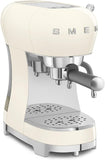 Smeg ECF02CRUK Espresso Coffee Machine 1450W, Cream