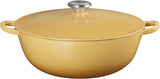 Le Creuset Marmite Cast Iron Soup Pot Casserole with Lid, 28cm, Quince