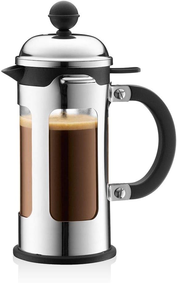 Bodum 11170-16 Chambord French Press 3 Cup Coffee Maker, 0.35L, Chrome