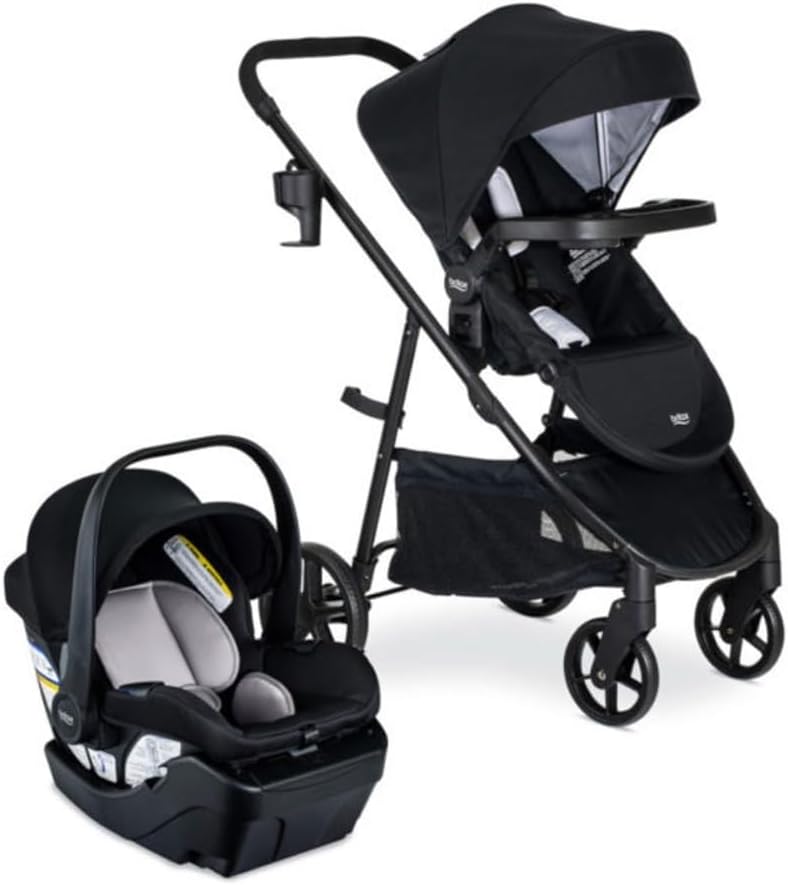 Britax Willow Brook Travel System, Onyx Glacier Main image