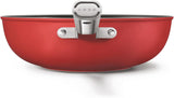 Smeg CKFW3001RDM NonStick Wok 30cm Red