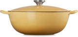 Le Creuset Marmite Cast Iron Soup Pot Casserole with Lid, 28cm, Quince