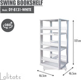 HOUZE DY8131WHITE TOCAR Swing Bookshelf White