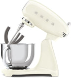 Smeg SMF03CRUK Full Colour Stand Mixer, 800W, Cream