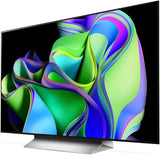 LG OLED48C3PSA - 48 inches OLED UHD 4K SMART TV, 2023 model, α9 AI processor Gen6, 120Hz, VRR, G-sync, Freesync, Dolby Atmos and Dolby Vision, Magic Remote, Google Assistant/THINQ AI/Apple Airplay2