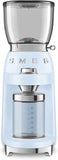 Smeg CGF01PBUK Coffee Grinder, Pastel Blue
