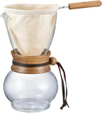 Hario DPW3 Olive Woodneck Coffee Drip Pot 480ml