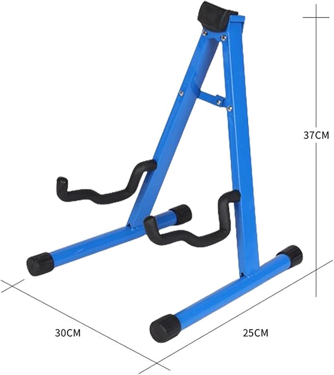 Electric Guitar Stand, Bass Guitar Stand, Non-Slip Foldable Guitar Stand Secondary image