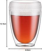 BODUM 11849-10SA-12 WATER TUMBLER-DOUBLE WALL/6PACK/12OZ