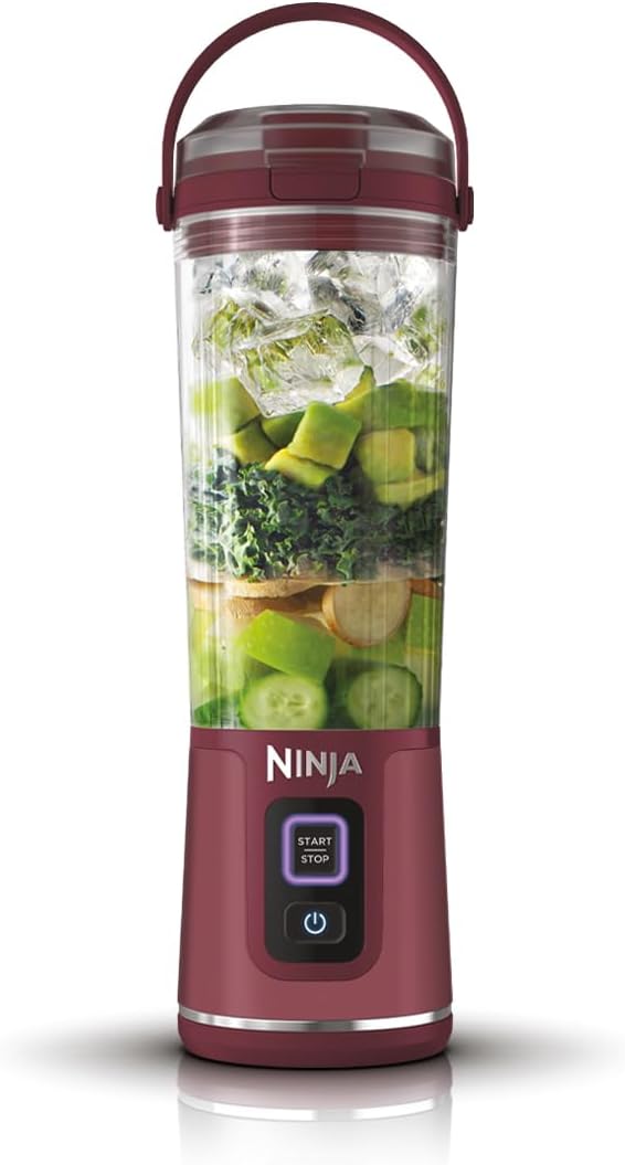 Ninja Blast Portable Blender-470ml/Red