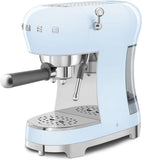 Smeg ECF02BLUK Espresso Coffee Machine with 15 Bar Pump