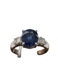 Sapphire Diamond Ring