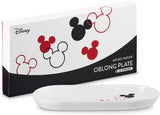 Le Creuset Mickey Mouse Oblong Plate 25cm White