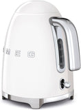 Smeg KLF03WHUK Electric Kettle, 1.7L, White