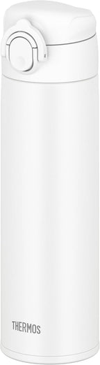 Thermos JOK-500 WH Dishwasher Safe One-Push Tumbler, 0.50L, White