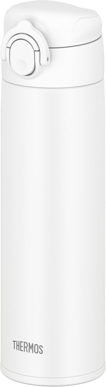 Thermos JOK-500 WH Dishwasher Safe One-Push Tumbler, 0.50L, White