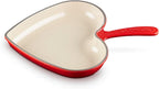 Le Creuset Metal Heart Knob, 47mm, Silver