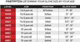 'Rawlings SURE CATCH Youth Softball Glove | Sizes 10'' - 12.5'' | Multiple Styles'