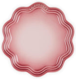 Le Creuset Frill Plate, 18cm, Pale Rose