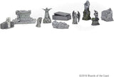 Dungeons & Dragons Icons of the Realms Waterdeep Dragon Heist - City of the Dead Statues & Monuments Premium Miniatures Playset