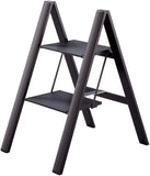 Slim Step 3 Step Silver Design Stepstools Stepladder By Hasegawa Ladders