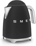 Smeg KLF03BLMUK Retro 50's Style Kettle, 1.7LMatte Black