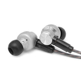 DROP + JVC HA-FDX1 IEM - Stainless Steel Body, Titanium Drivers, J-Mount Nozzle System and MMCX Detachable Cables