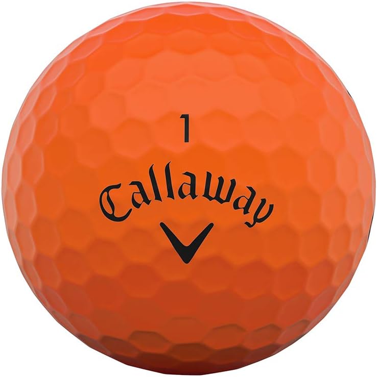 Callaway Golf Supersoft Matt Golf Balls Orange Pack Of 12 Secondary image