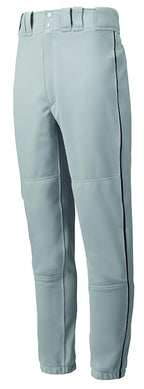 Mizuno Youth Premier Piped Pant GrayBlack Small