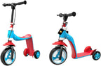 Variable Childrens Scooter 2in1 Pedal Scooter And Balance Bike