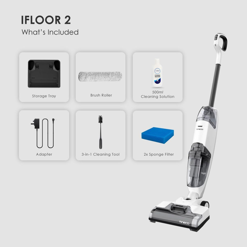 Tineco iFloor 2 - Wet and Dry Vacuum, Cordless