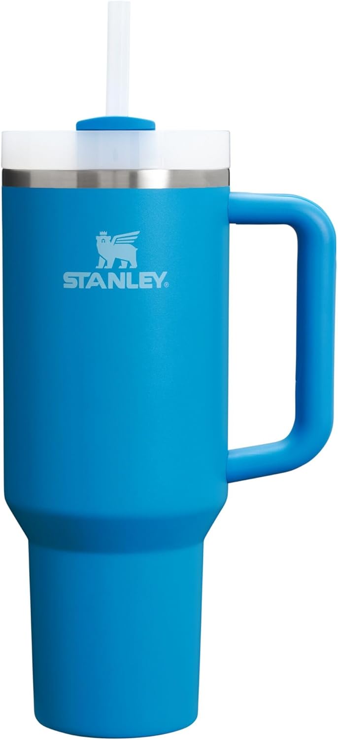 Stanley Quencher H2.0 FlowState Stainless Steel Vacuum Insulated Tumbler Azure 40oz Main image
