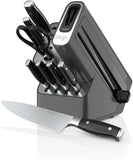 Ninja Foodi NeverDull Premium Knife Block,8 Piece Knife Set-Sharp, Stylish, Stainless Steel, with Integrated Sharpener, Ninja K32008