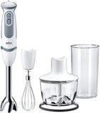 Braun MultiQuick 5 MQ5235WH - Hand Blender with Chopper and Whisk, 1000W, White