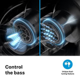 Sennheiser IE 200 In-Ear Audiophile Headphones, German Design, 7mm Wide Band Driver, Detachable MMCX Cable, Flexible Ear Hooks, Balanced Tuning, Rich Bass, Perfect for Gaming