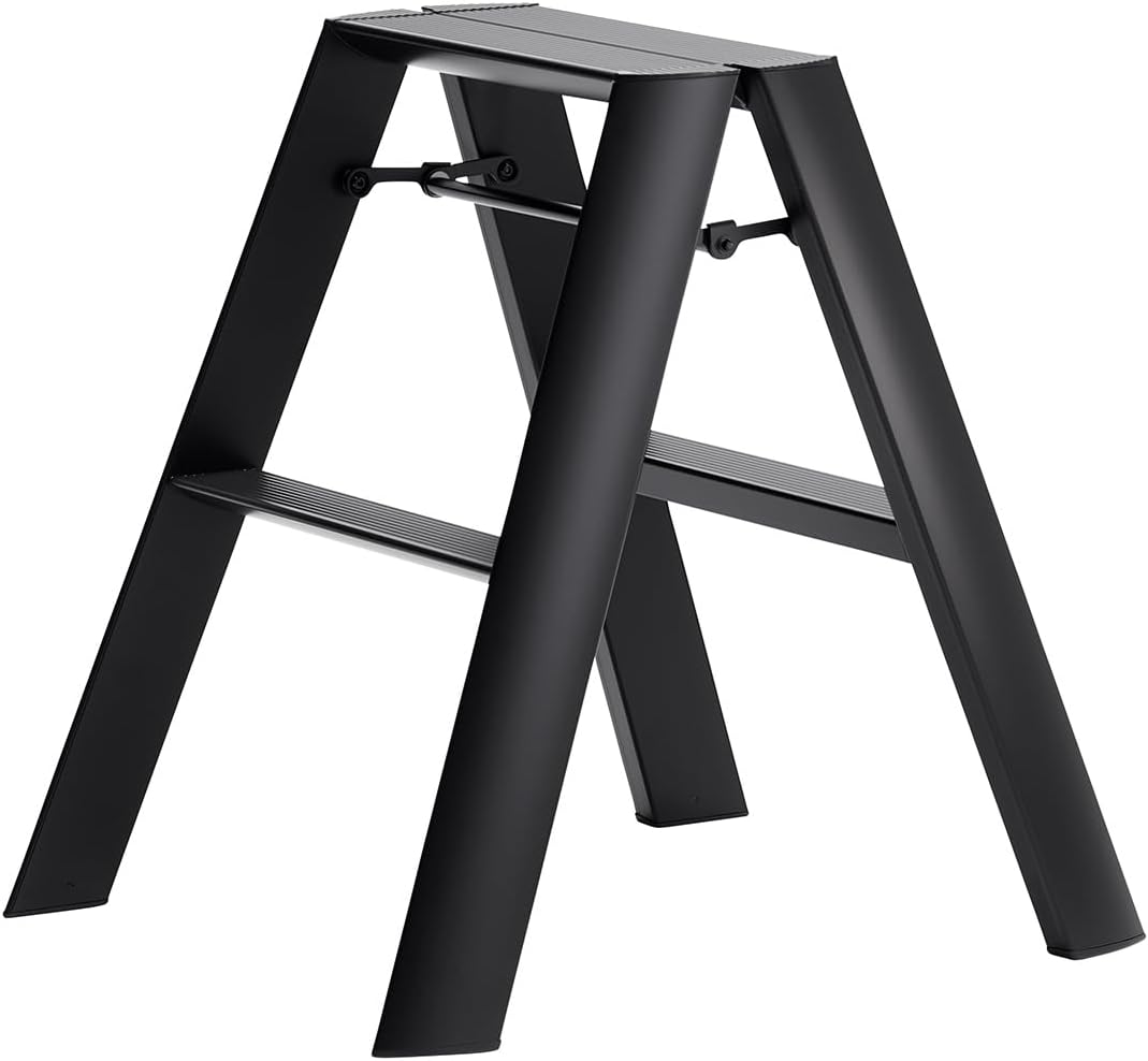 Hasegawa Ladders Step Stool, Black Main image