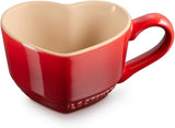 Le Creuset Heart Mug, Small, Cerise