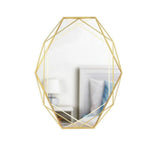 Umbra Prisma Modern Geometric Shaped Oval Mirror Wall Decor, Large Size