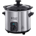 Russell Hobbs Compact Mini Kitchen Machine SpaceSaving Design Stainless Steel Black