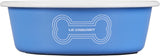 Le Creuset Enamel On Steel Medium Dog Bowl 16cm Light Blu