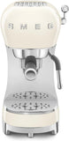 Smeg ECF02CRUK Espresso Coffee Machine 1450W, Cream