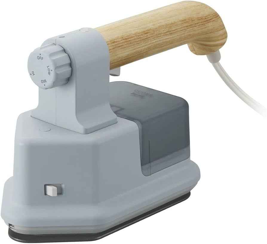 BRUNO BOE085-BGY Handy Press Steamer, Steam Iron, Blue Gray Main image