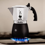Bialetti 0007314 Brikka Express 2020 Stovetop Coffee Maker, 4 Cups, Black/Silver