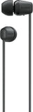 Sony WIC100 Wireless InEar Headphones Black